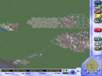 Flat City Simcity 3000 City